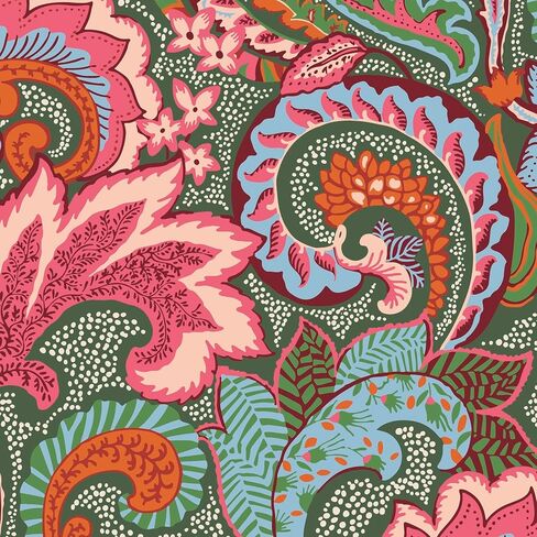 Vera Bradley Featherweight Pouch Pouch ، Leaf Me Not Paisley in Saudi Arabia