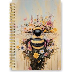 دفتر ملاحظات Fox Floral Floral ، Retro Black Cottagecore Floral Journaling Notebooks لتدوين الملاحظات ، مجلات غلاف جمالية للزهور للنساء 160 صفحة 5.5 × 8.3 بوصة ، هدايا الثعلب للنساء in Kuwait
