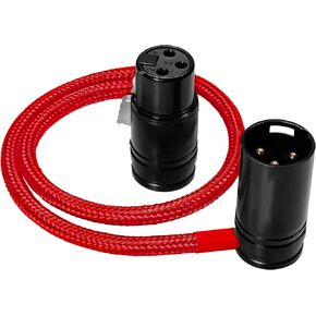 KONDOR BLUE 16 بوصة كابل XLR مستقيم مضفر منخفض الزاوية للكاميرات والميكروفونات وصوت الاستوديو | أزرق in Saudi Arabia