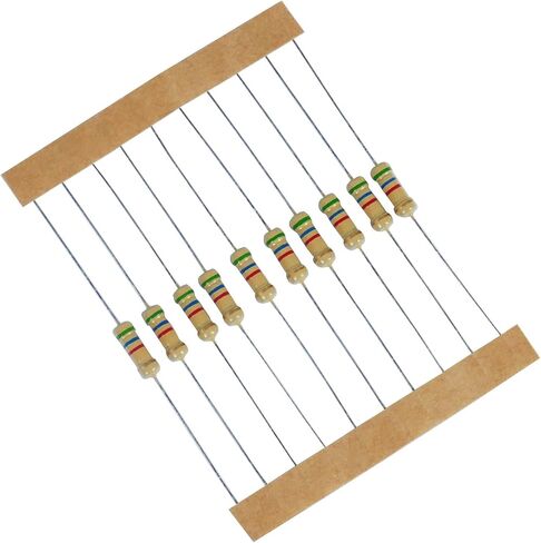 PANMILED 140 Values 1400 Pieces Resistors Assortment Kit 0 ohm-10M ohm, 1/4W 5% Carbon Film Resistor Combination Kit, 0.25 Watt Plug-in Resistor Element Packaging in Saudi Arabia