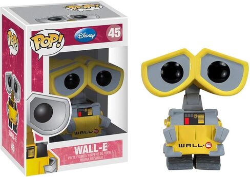 Funko Pop! Disney Pixar: Wall E Vinyl Figure (Bundled with Compatible Box Protector Case), Multicolored, 3.75 inches in Saudi Arabia