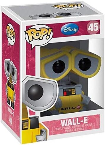Funko Pop! Disney Pixar: Wall E Vinyl Figure (Bundled with Compatible Box Protector Case), Multicolored, 3.75 inches in Saudi Arabia