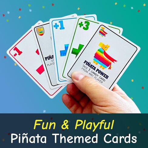 3, 2, 1 Piñata! - A Card Game of Candy Chaos with Take-That Gameplay | Fast-Paced & Easy to Learn | Great Family Game Night Card Game for Families, Kids, and Adults in Saudi Arabia