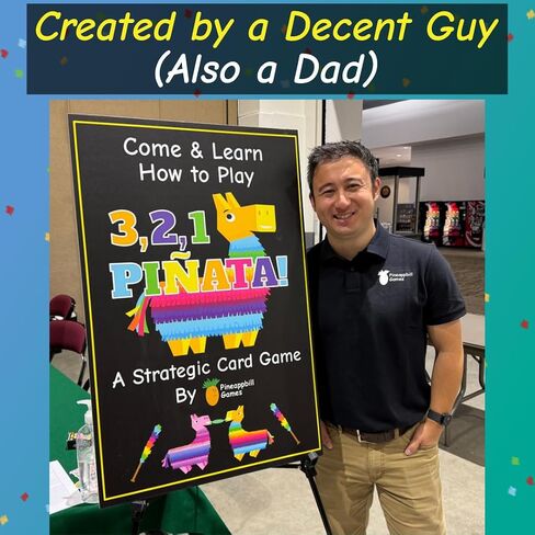 3, 2, 1 Piñata! - A Card Game of Candy Chaos with Take-That Gameplay | Fast-Paced & Easy to Learn | Great Family Game Night Card Game for Families, Kids, and Adults in Saudi Arabia