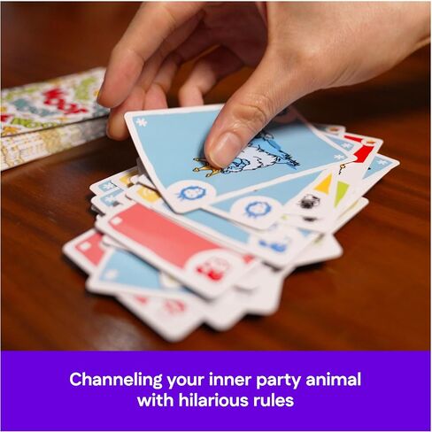 Spin Master Games, Woof Woof Woof: A Fast-Paced Classic Matching Card Game Battle Featuring Hilarious Animal Sounds, Fun Activity for Teens, Adults & Family Game Night, 2-8 Players, for Ages 7 & Up in Saudi Arabia
