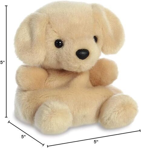 AURORA, 33532, Palm Pals Sunny Labrador Dog, 5In, Soft Toy, Brown in Saudi Arabia