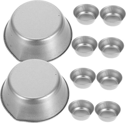 10pcs Round Watercolor Paint Mixing Palette Cups Spout for Model Painting Trays for Artists and Crafts in Saudi Arabia