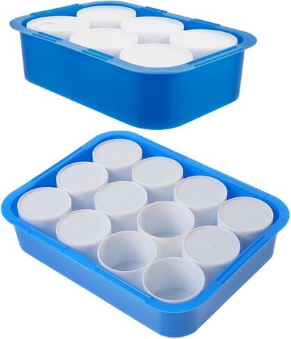 2pcs Art Supplies Watercolor Paint Palette Tray Oil Paint Mixing Box for in Saudi Arabia