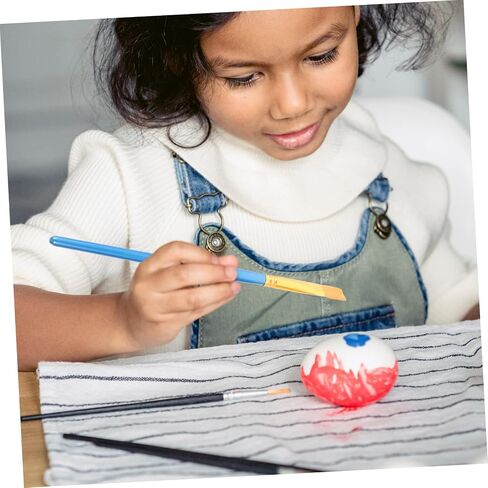 1 Set Reusable Paint Pallet Art Painting Trays with Watercolor Mixers Brushes Practical Pigment Trays for Creative Projects and Present for Artists in Saudi Arabia