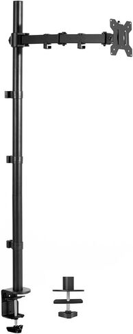 Single Monitor Mount Extra-high Adjustable Stand, fits one Screen up to 32 inches in Saudi Arabia