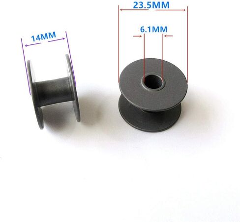 10 Bobbin for Juki AMS-210E AMS-221D AMS-224E LK-1900A MOL-254#B1806-210-D00 in Saudi Arabia