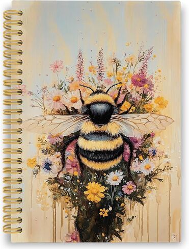 دفتر ملاحظات Fox Floral Floral ، Retro Black Cottagecore Floral Journaling Notebooks لتدوين الملاحظات ، مجلات غلاف جمالية للزهور للنساء 160 صفحة 5.5 × 8.3 بوصة ، هدايا الثعلب للنساء in Kuwait