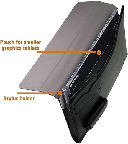 Leather Graphics Tablet Folio Case Compatible with HUION Kamvas Studio 16 15.6" Drawing Tablet in Saudi Arabia