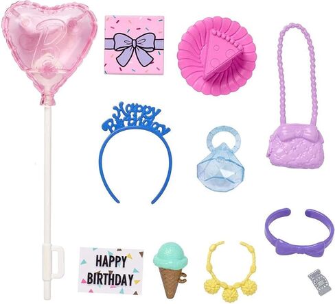 Barbie Storytelling Birthday Party Accessories Fashion Pack Playset ~ GHX36 in Saudi Arabia