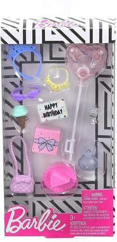 Barbie Storytelling Birthday Party Accessories Fashion Pack Playset ~ GHX36 in Saudi Arabia