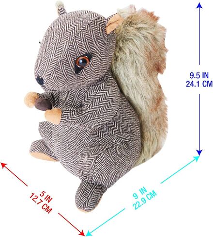 Fabric Weighted Animal Door Stoppers, 8.65x4.92x9.45 Inch, Set of 3 in Saudi Arabia