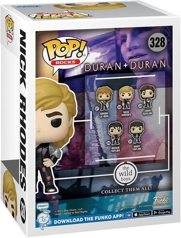Funko POP! Rocks: Duran Duran - Wild Boys Nick Rhodes - Collectable Vinyl Figure - Gift Idea - Official Merchandise - for Kids & Adults - Music Fans - Model Figure for Collectors and Display in Saudi Arabia