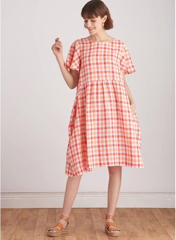 Simplicity SS9596A Misses' Pullover Dress and Knit Top Sewing Pattern Packet, Design Code S9596, Sizes XS-S-M-L-XL in Saudi Arabia