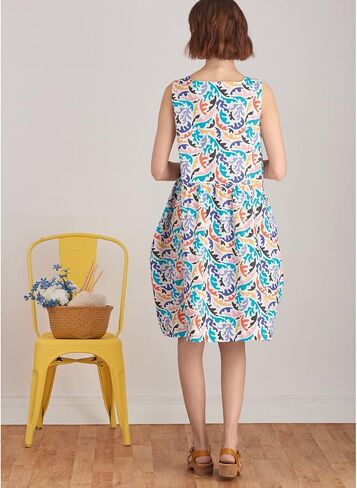 Simplicity SS9596A Misses' Pullover Dress and Knit Top Sewing Pattern Packet, Design Code S9596, Sizes XS-S-M-L-XL in Saudi Arabia