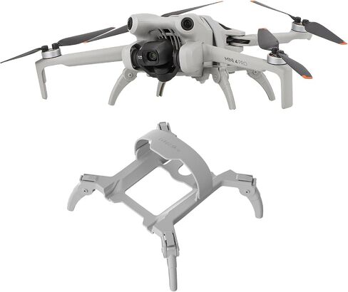 FlySimple Mini 4 Pro Landing Gear, Heighten Extensions Support Leg Drone Stand Protector for DJI Mini 4 Pro Accessories in Saudi Arabia