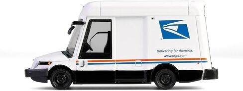 Diecast Model Car متوافق مع Greenlight 30530 الولايات المتحدة للخدمات البريدية (USPS) Oshkosh الجيل التالي تسليم مركبة (NGDV) 1/64 in Kuwait