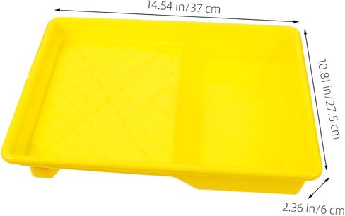 Paint Roller Tray Plastic Paint Holder for Painting Compact Design for Easy Storage for Home for Various Painting Projects in Saudi Arabia