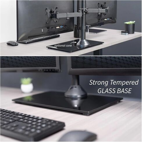 Dual Stand Suitable for 2 Computer Monitors, up to 32 inches in Saudi Arabia