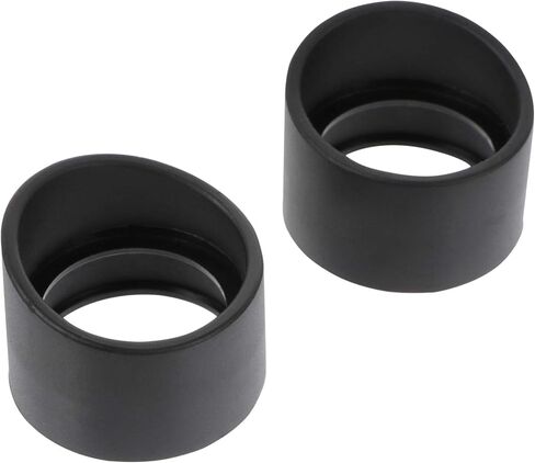 2 PCS Rubber Eye Shield ، أكواب حراس العين المجهر ، أغطية العدسة السوداء للمجهر in Kuwait