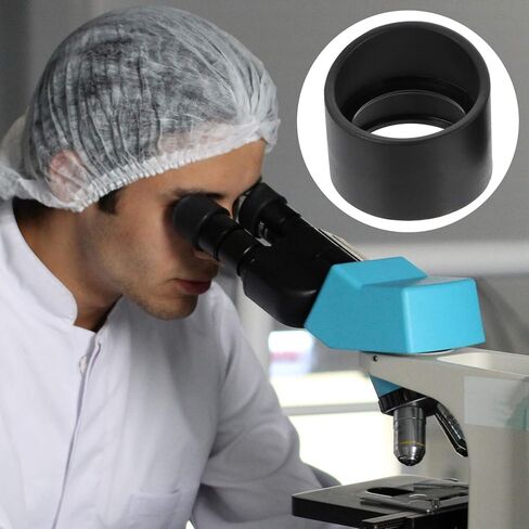 2 PCS Rubber Eye Shield ، أكواب حراس العين المجهر ، أغطية العدسة السوداء للمجهر in Kuwait