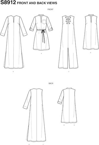Simplicity Pattern S8912H5 US 6-14 (S8912H5) in Saudi Arabia