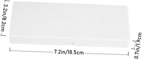 Angoily Watercolor Paint Palette Wet Palette Mixing Tray Gouache Plate for Ladies Double Plastic Plate Easy to Use for Painting and Nail Art in Saudi Arabia