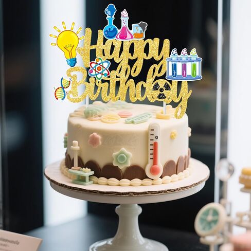 ديكورات حفلة عيد ميلاد العلم العلم العلم الأسود حفلة عيد ميلاد كعكة توبيبر كيمياء موضوع كعكة اختيار لمختبر الطرف اللوازم استحمام الطفل in Saudi Arabia