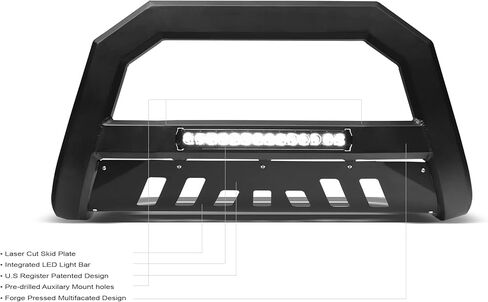 Armordillo 8715468 AR Series Bull Bar - Textured Black Fits 2004-2015 Nissan Titan/Armada in Saudi Arabia