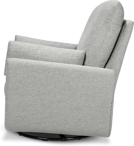 DaVinci Juno Swivel Glider in Ivory Boucle, Greenguard Gold & CertiPUR-US Certified in Saudi Arabia