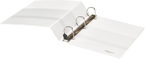 [IN] PLACE Heavy-Duty D-Ring View Binder, 2in. Rings, 100% Recycled, White, OD03104 in Saudi Arabia
