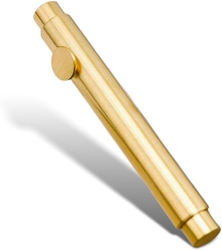 Origin-Joy Mini EDC Brass Pocket Pens ، قلم حبر صغير قصير ومضغوط من أجل السفر ، قلم هدية توقيع أنيق فريد من نوعه مع 4 عبوات (جمالية ذهبية ، نمط مفتوح) in Kuwait