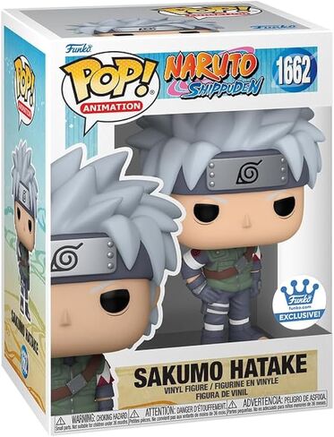 Funko Pop! Naruto: Shippuden Sakumo Hatake Vinyl Figure, 4.75-inches, Exclusive, Green/Grey/White in Saudi Arabia