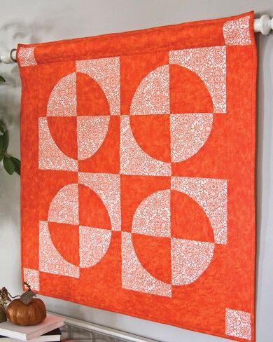 AccuQuilt GO! Fabric Cutting Dies; Drunkards Path in Saudi Arabia