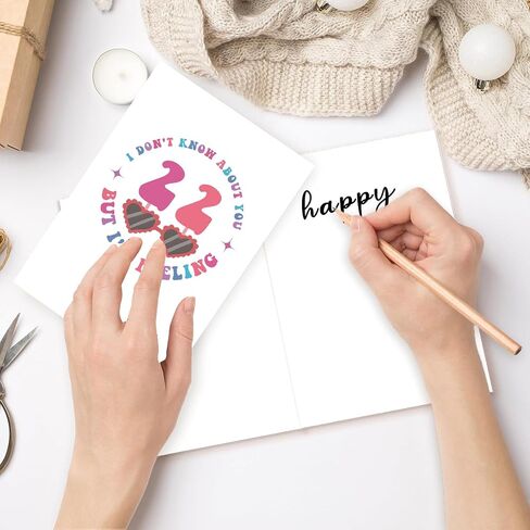 Cute Daddy Birthday Card Gift from Kids, Daughter Son Toddler - Happy First Birthday Cards for Dad from Son Daughter, New Dad Daddy from Baby, Toddler in Kuwait