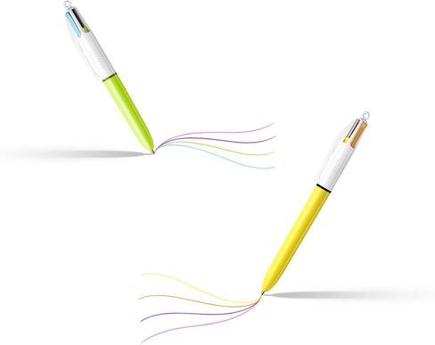 BIC 4 ألوان أقلام الكرة - حامل القلم الأرجواني من 6 in Saudi Arabia