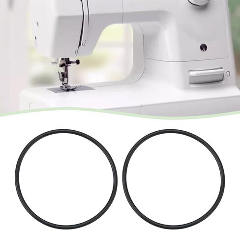 4 مساءً أحزمة امتداد آلة الخياطة 330 مم 13 "محيط 3/16" (5 مم) متوافق مع المغني المتوافق مع آلات الخياطة Kenmore أسود in Kuwait