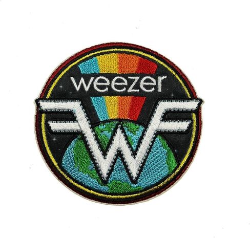 C&D Visionary Weezer Earth Rainbow Patch, Multi-Colered in Saudi Arabia