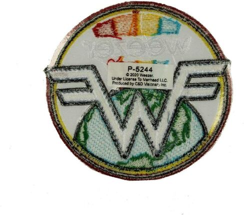 C&D Visionary Weezer Earth Rainbow Patch, Multi-Colered in Saudi Arabia
