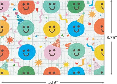 Hallmark Assorted Kids Birthday Cards (24 Blank Cards with Envelopes) Wish Big, Best Day Ever in Saudi Arabia