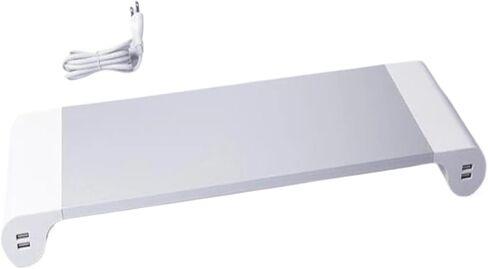 Aluminum Desktop Monitor Laptop Stand Space Bar Anti-Slip Desktop Stand(With AU) in Saudi Arabia