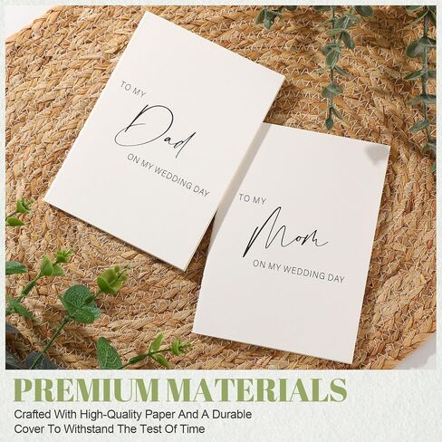 2 Pcs Wedding Toast Books Maid of Honor Best Man Speech Books MOH Groomsmen Speech Booklets Wedding Gift Keepsake from Bride Groom in Saudi Arabia