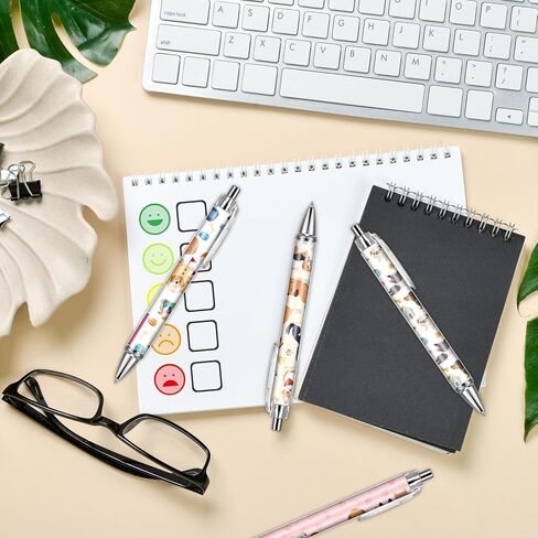 هدايا نقاط الكلاب في نقطة الالتصاق - 36 جهاز كمبيوتر شخصي قابلة للسحب قلم حبر حبر أسود قلم لطيف كرتون ملون تخرج متنوع عيد ميلاد العودة إلى هدايا المدرسة للطلاب مستلزمات مكتب المعلم المنزلي in Kuwait