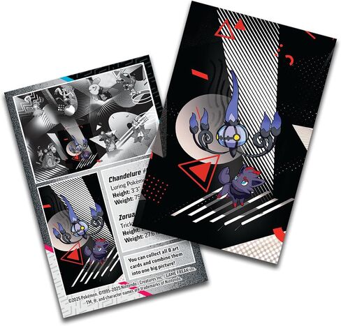 Pokémon TCG: Unova Mini Tin-Chandelure & Zorua in Saudi Arabia