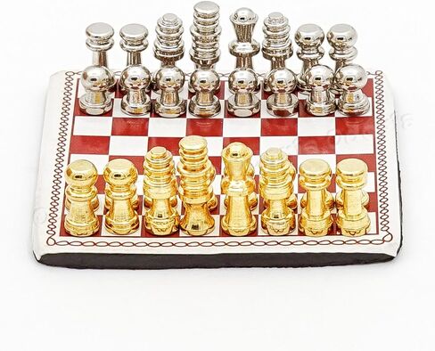 Odoria 1/12 Miniature Chess Board Games Dollhouse Decoration Accessories in Saudi Arabia