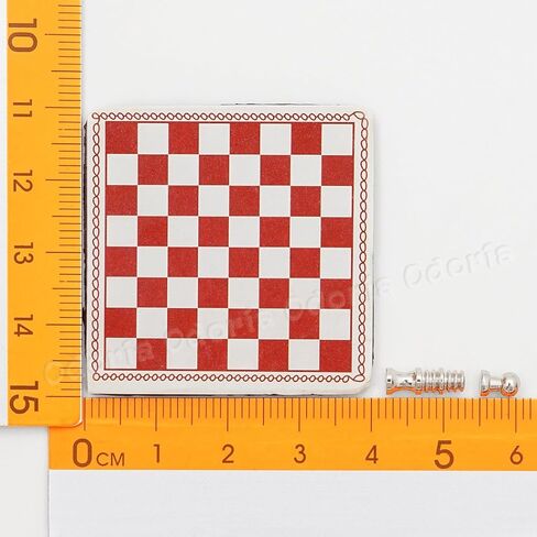 Odoria 1/12 Miniature Chess Board Games Dollhouse Decoration Accessories in Saudi Arabia